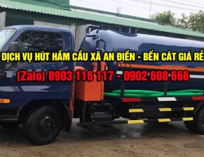 Nhận hút hầm cầu tại xã An Điền - Bến Cát giá rẻ, uy tín, chất lượng