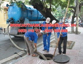 Dịch vụ hút hầm cầu Tân Uyên - Bình Dương giá rẻ nhất