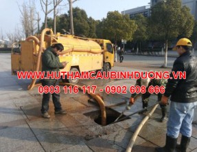 Chuyên nhận hút hầm cầu Bắc Tân Uyên giá rẻ uy tín nhất - Hotline 0903 116 117 
