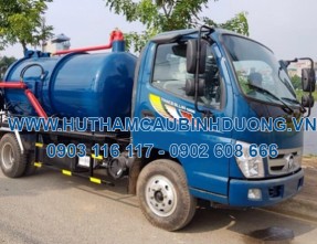Đội xe hút hầm cầu chuyên nghiệp giá rẻ tại Bến Cát Bình Dương