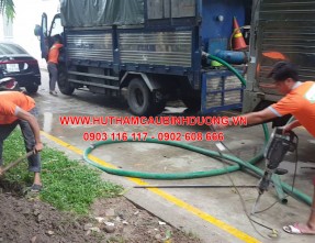 Dịch vụ thông cống nghẹt uy tín giá rẻ đảm bảo sạch sẽ tại Phú Giáo 
