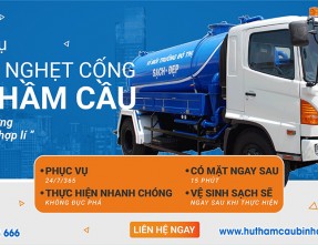 Dịch vụ hút hầm cầu Bình Dương giá rẻ nhất