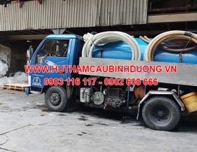 Đơn vị hút hầm cầu uy tín giá tốt tại KCN Việt Hương 1 - Bình Dương