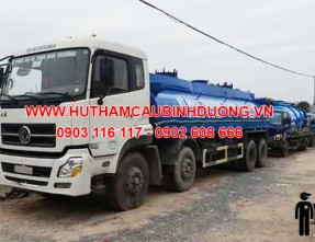 Hút hầm cầu tại Mỹ Phước Bến Cát giá rẻ uy tín cam kết sạch sẽ