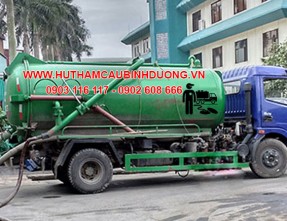 Hút hầm cầu khu công nghiệp An Tây - Bến Cát uy tín với giá cạnh tranh nhất