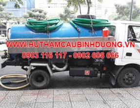 Hút hầm cầu KCN Minh Hưng - Hàn Quốc uy tín giá rẻ sạch sẽ