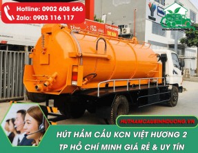 Hút Hầm Cầu KCN VSIP 2 Uy Tín, Nhanh Chóng, Giá Tốt