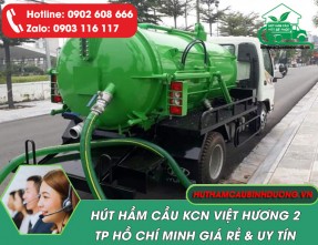 Dịch Vụ Hút Hầm Cầu KCN Việt Hương 2 – Uy Tín, Nhanh Chóng, Giá Tốt