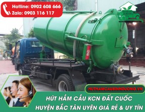 Hút Hầm Cầu Tại KCN Đất Cuốc Bình Dương ✓ Chuyên Nghiệp - GIÁ Rẻ Nhất