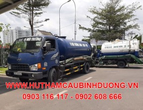 Đơn vị chuyên cung cấp dịch vụ hút hầm cầu Lai Hưng - Bàu Bàng uy tín với giá tốt nhất