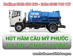 Dịch vụ hút hầm cầu Mỹ Phước ✅ [CAM KẾT CHẤT LƯỢNG] & [GIÁ TỐT NHẤT]