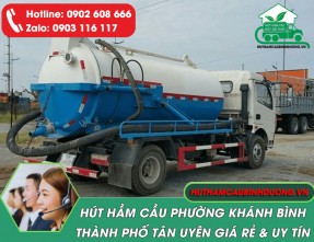 Hút Hầm Cầu Phường Khánh Bình Tân Uyên【 GIÁ RẺ - HÚT SẠCH - PHỤC VỤ 24/24 】