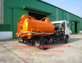 Chuyên nhận hút hầm cầu giá rẻ, cam kết sạch sẽ tại Thành Phố Mới Bình Dương