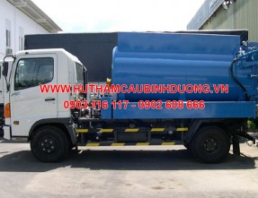 Hút hầm cầu, thông cống nghẹt tại Mỹ Phước Bến Cát giá rẻ uy tín