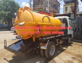 Hút hầm cầu, thông cống nghẹt sạch sẽ, chuyên nghiệp với giá rẻ tại Nam Tân Uyên
