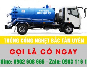 Dịch vụ thông cống nghẹt Bắc Tân Uyên giá rẻ, sạch và an toàn