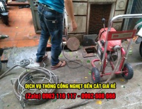 Thông cống nghẹt Bến Cát uy tín giá rẻ - Phục vụ 24/24 - Cam kết sạch sẽ
