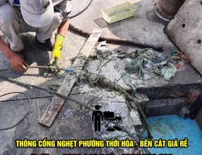Thông cống nghẹt Mỹ Phước - Bến Cát hiệu quả giá rẻ, nhanh chóng nhất