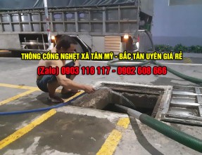 Thông cống nghẹt xã Tân Mỹ - Bắc Tân Uyên uy tín chuyên nghiệp với giá tốt nhất